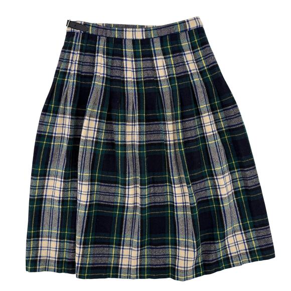 Laird Portch Of Scotland Tartan Plaid Wool Kilt Skirt Size Small 26" - Picture 3 of 5